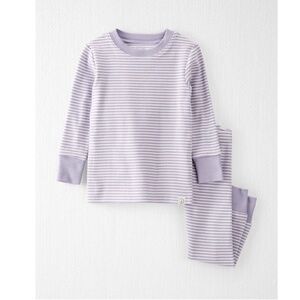 Little Planet by Carters Baby Striped Organic Cotton Ribbed 2-Piece Pajamas